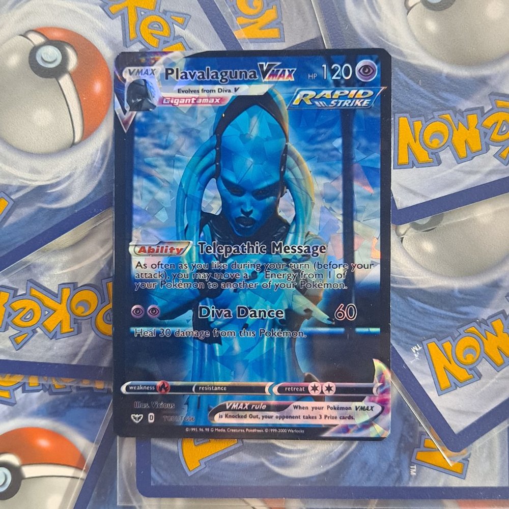 Fifth Element Diva Plavalaguna Pokemon Card
